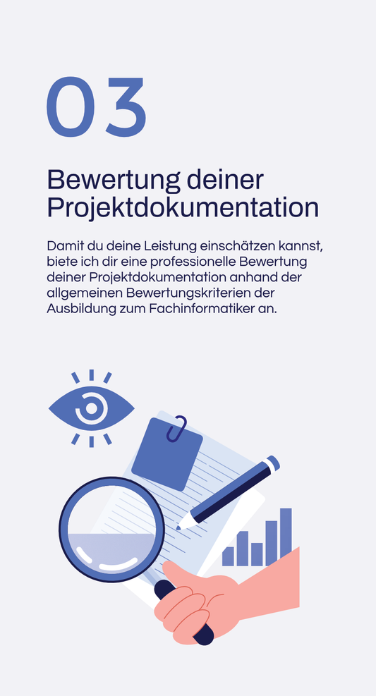 03 - Bewertung deiner Projektdokumentation